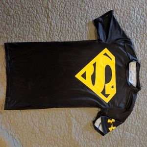 Under Armour compression Superman tee